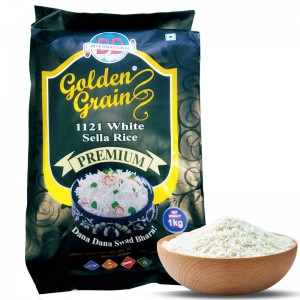       (White Sella basmati rice Golden Grain), 1 