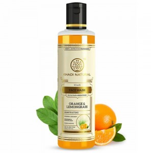          ,  (Orange & lemongrass face wash, Khadi Natural), 210 