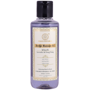     -  (Lavender and Ylang Ylang massage oil Khadi), 210 