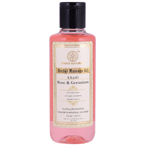       (Rose and Geranium massage oil Khadi), 210 