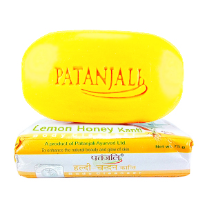    ̸  (Kanti Lemon Honey soap Patanjali), 75 