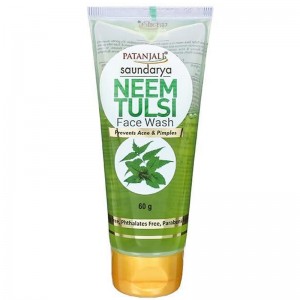        (Neem and Tulsi face wash Patanjali), 60 