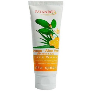         (Orange and Aloe Vera face wash Patanjali), 60 